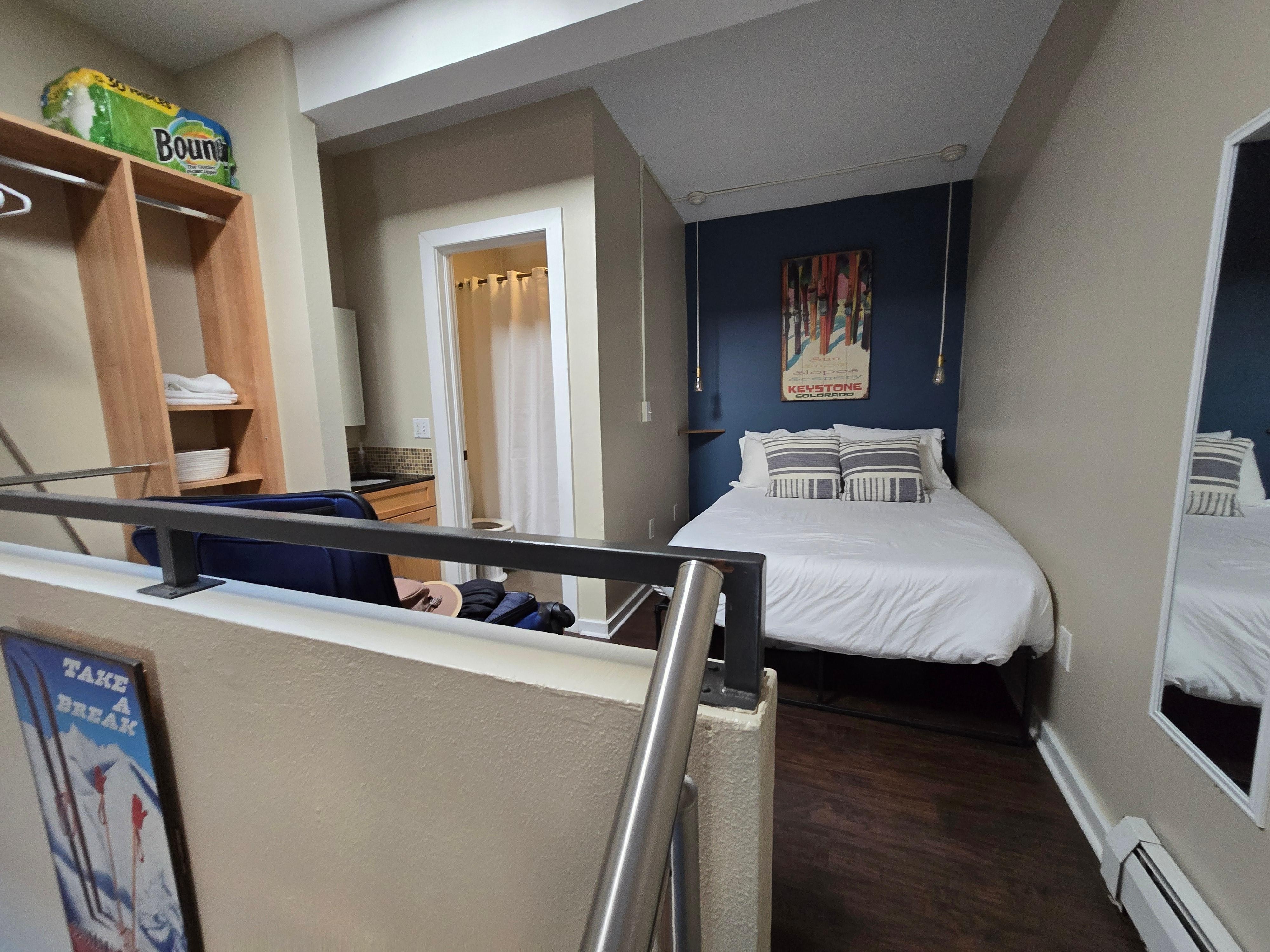 Stairs looking at upstairs bedroom