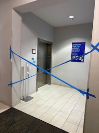 Elevator not working and no one assisted with luggage going up 3 flights of stairs