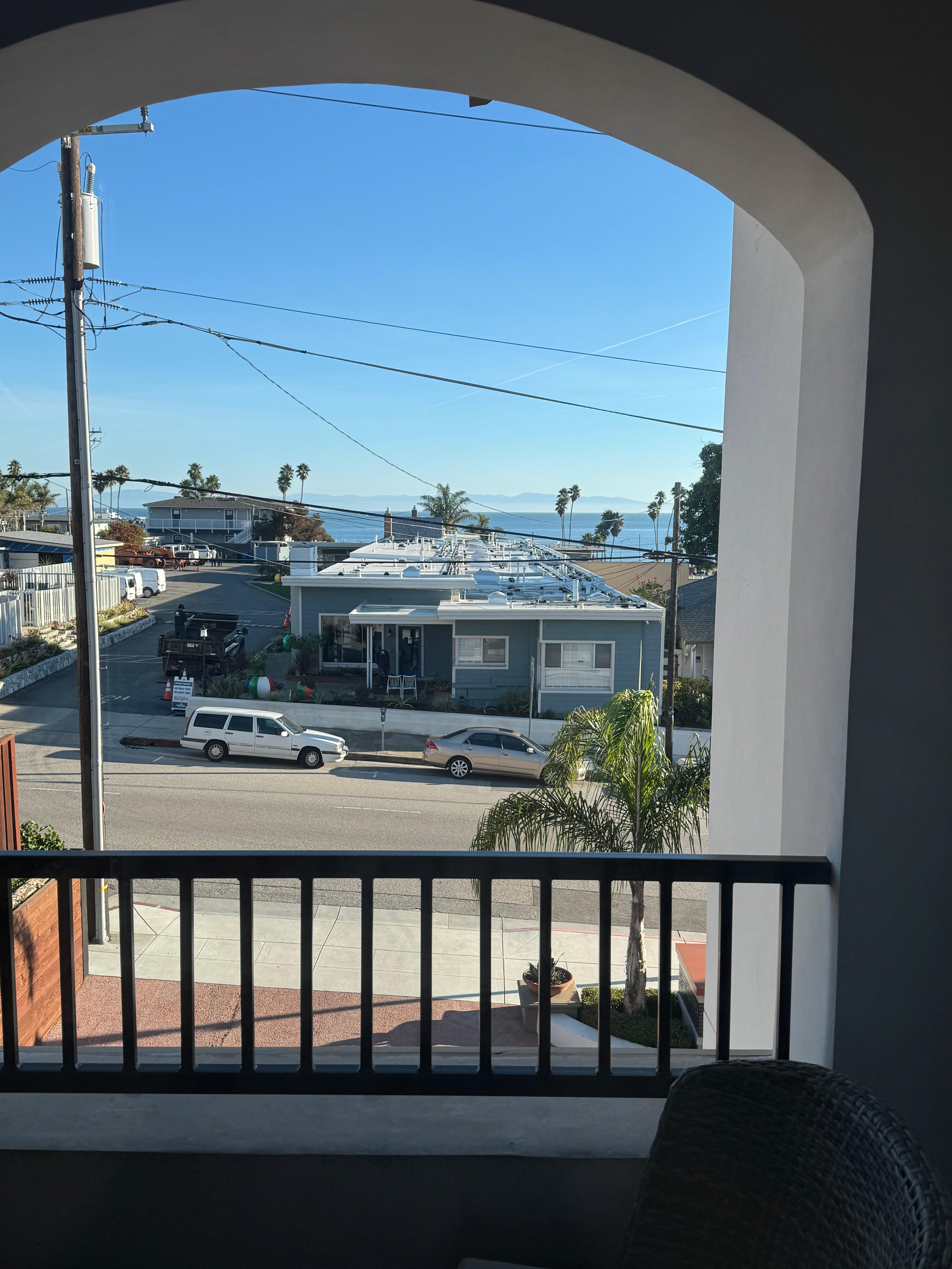 The view from our room. 