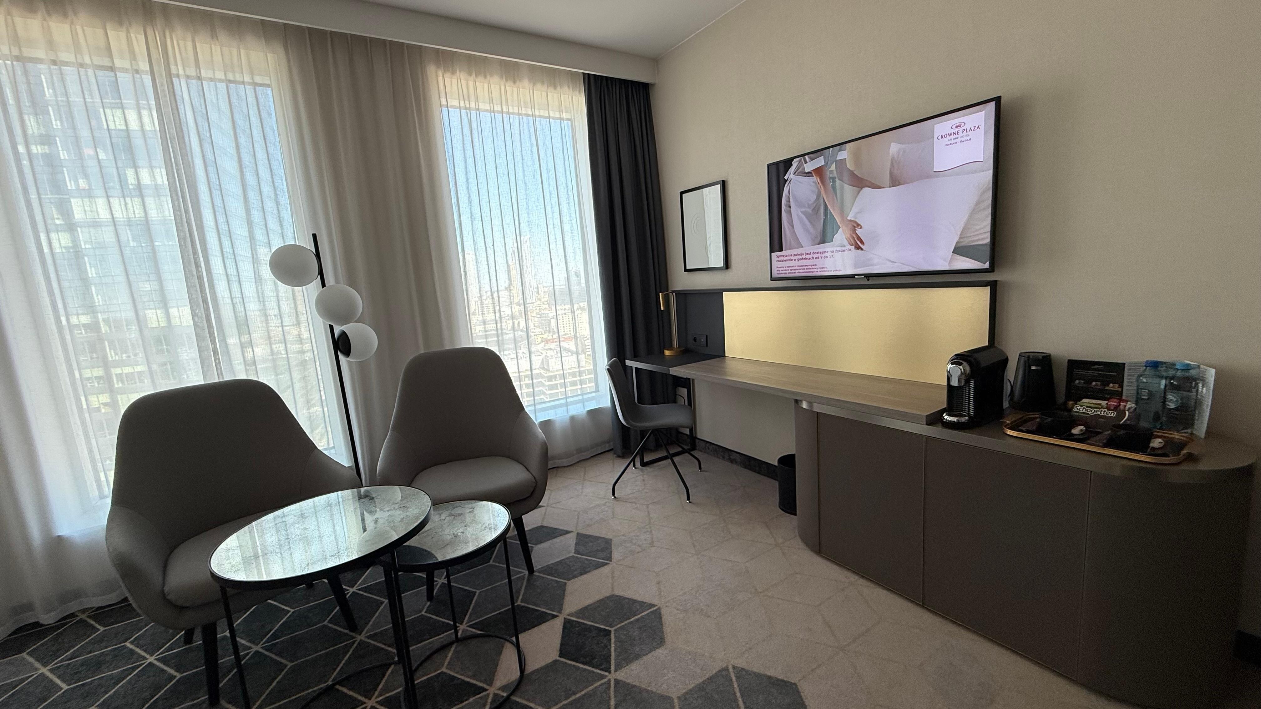 Zimmer in der 19. Etage