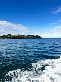 Heading to the island