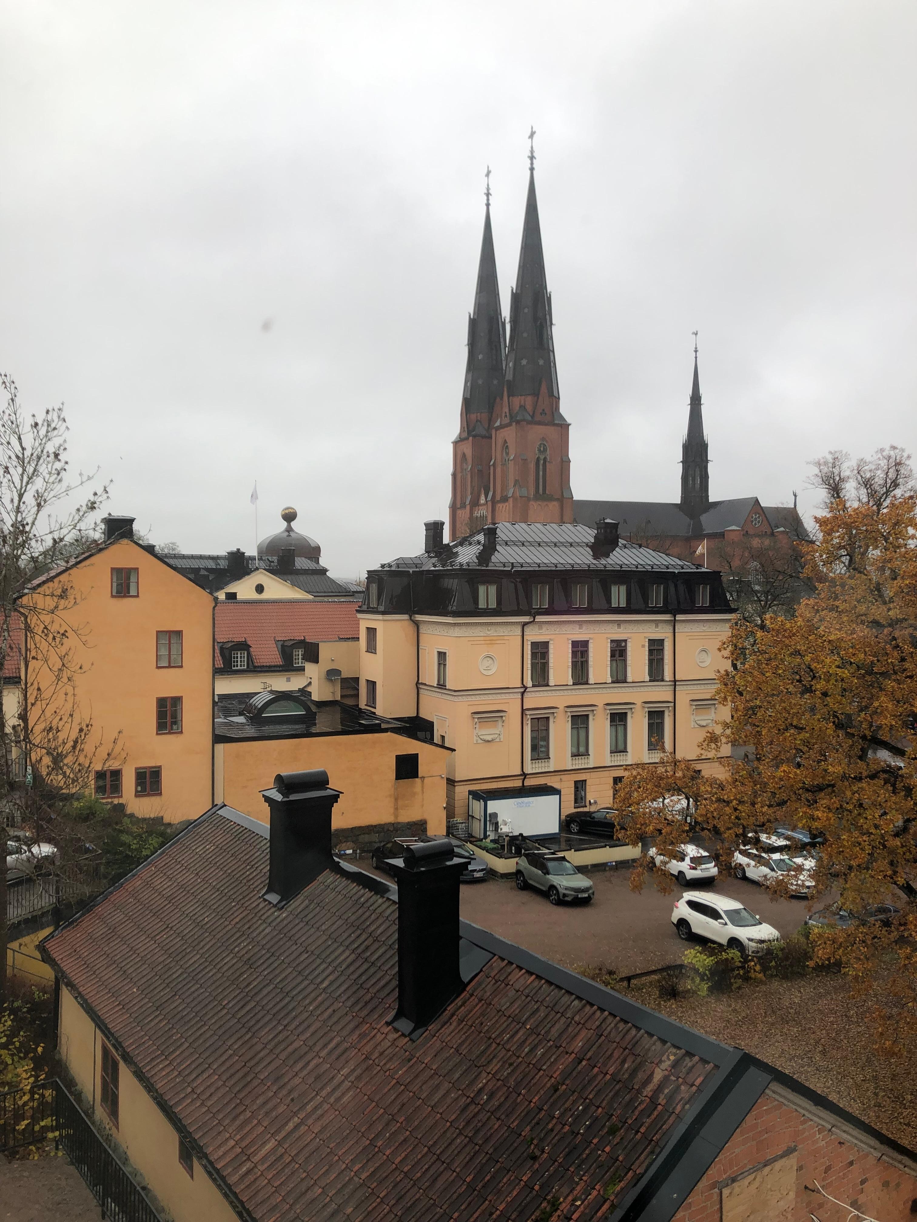 Utsikt mot domkyrkan