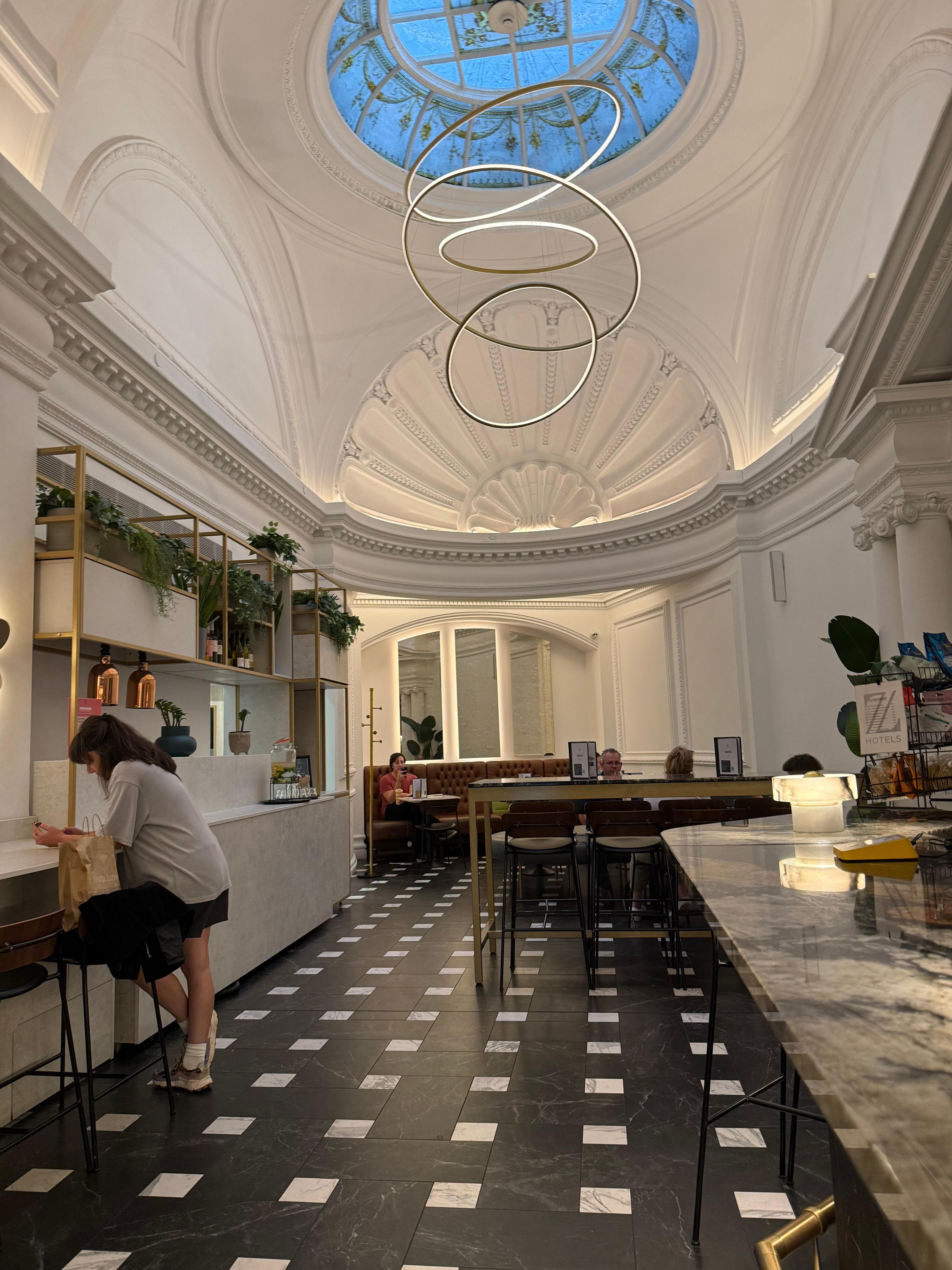 Hotel lobby