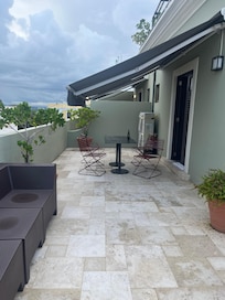 Our private balcony