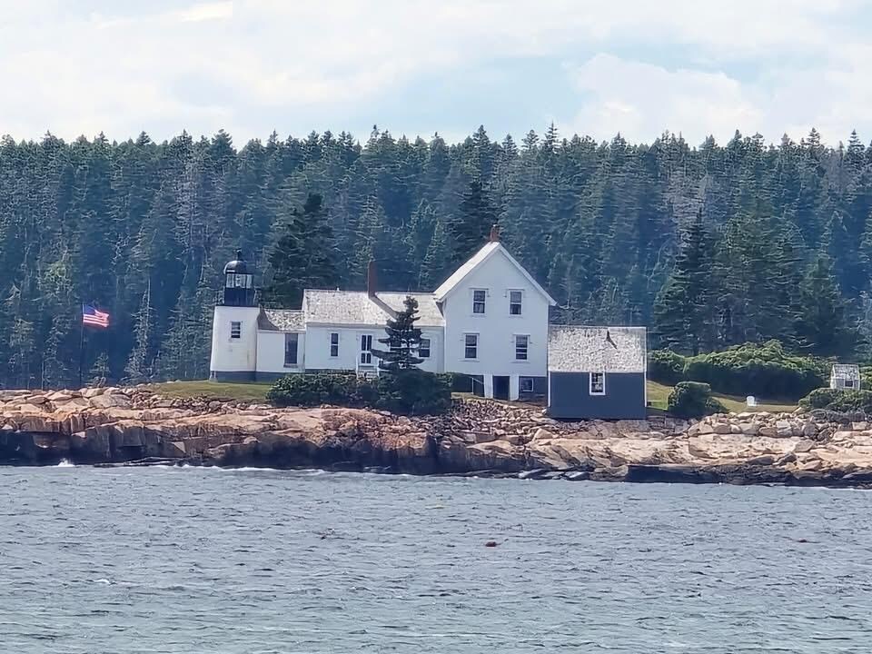 House light in Winter Harbor