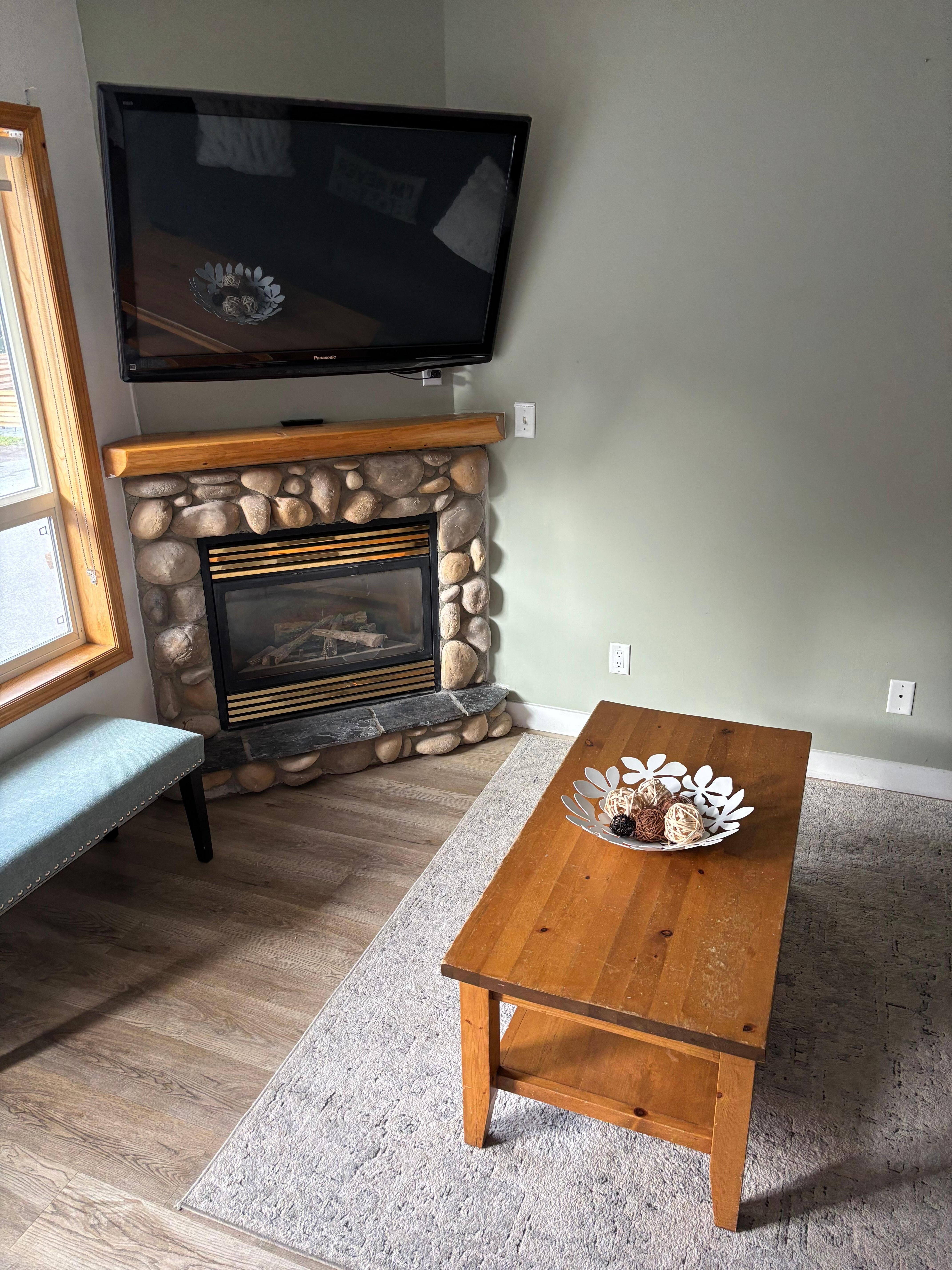 Gas fireplace