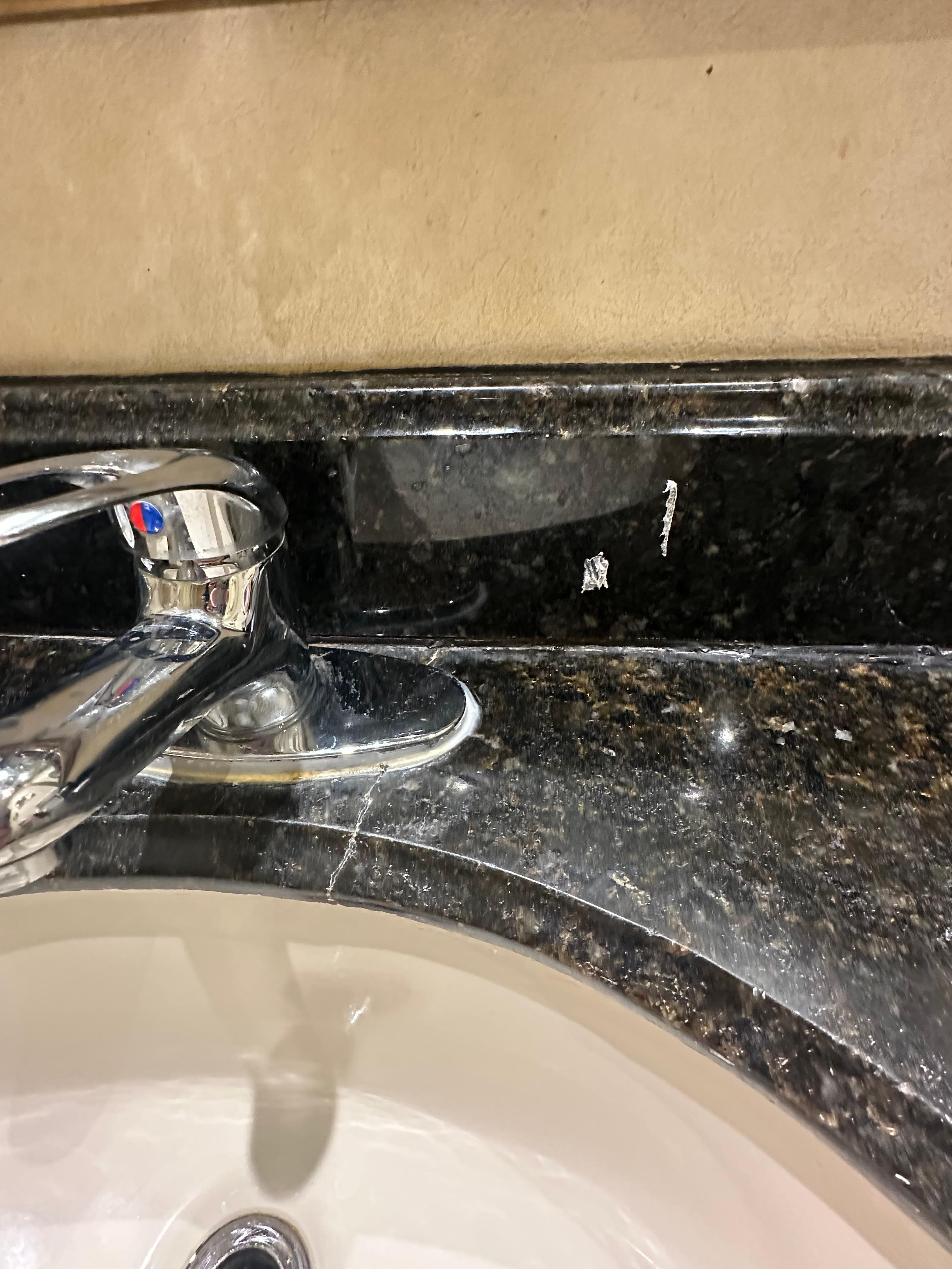Dusty bathroom
