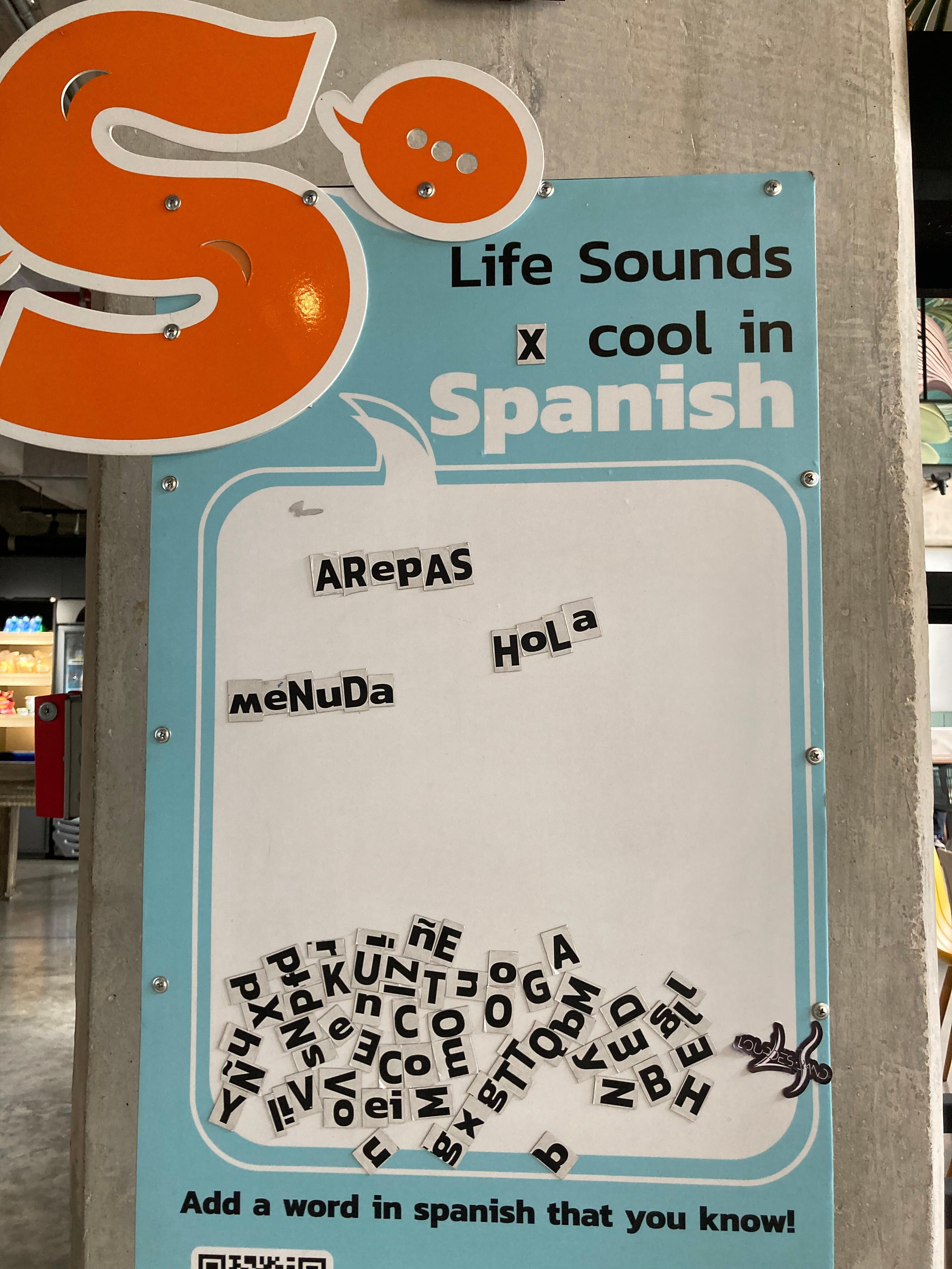 Fun lobby board