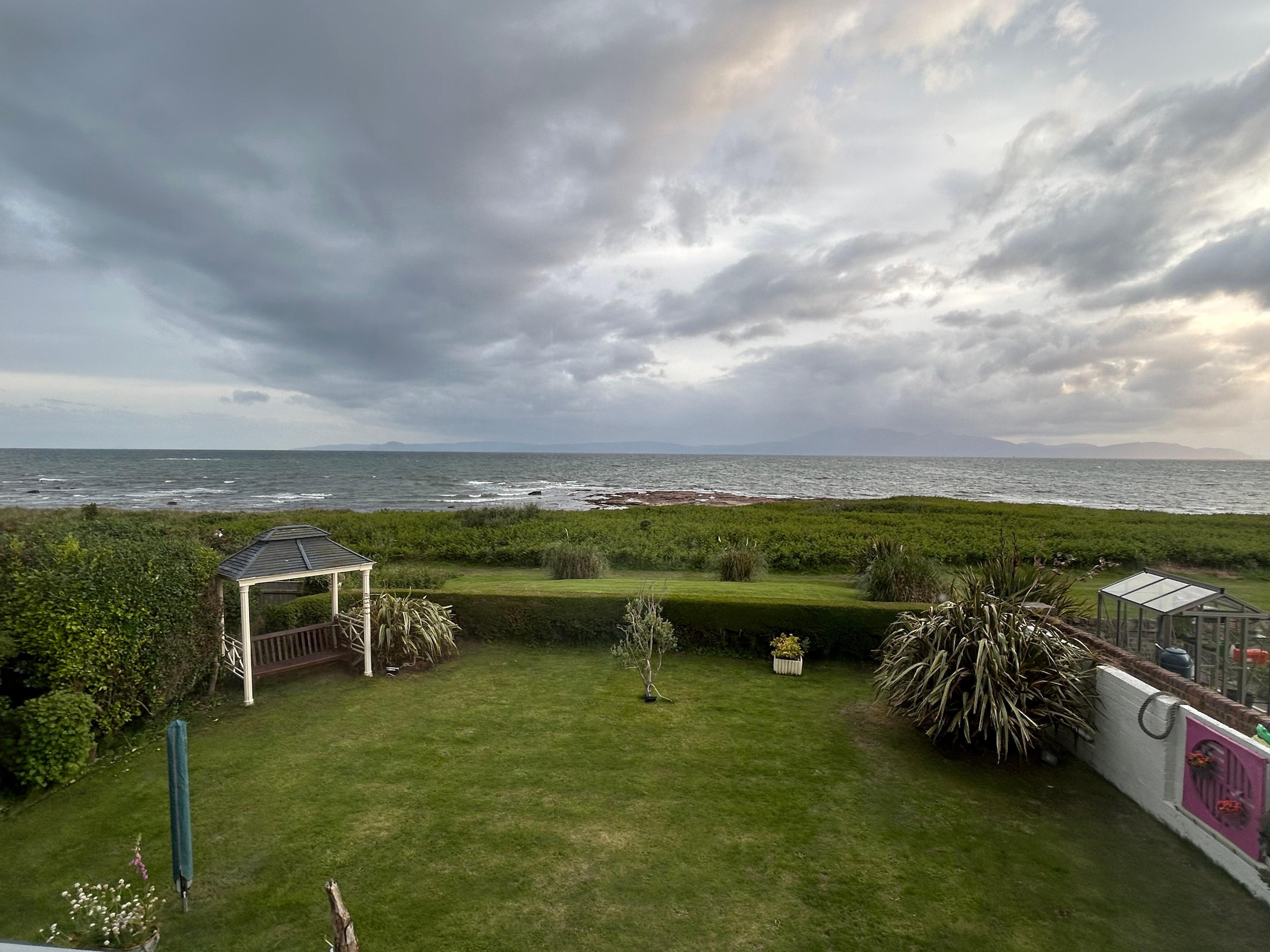  View of the garden from the second floor master suite. There is also a master suite on the first floor. 