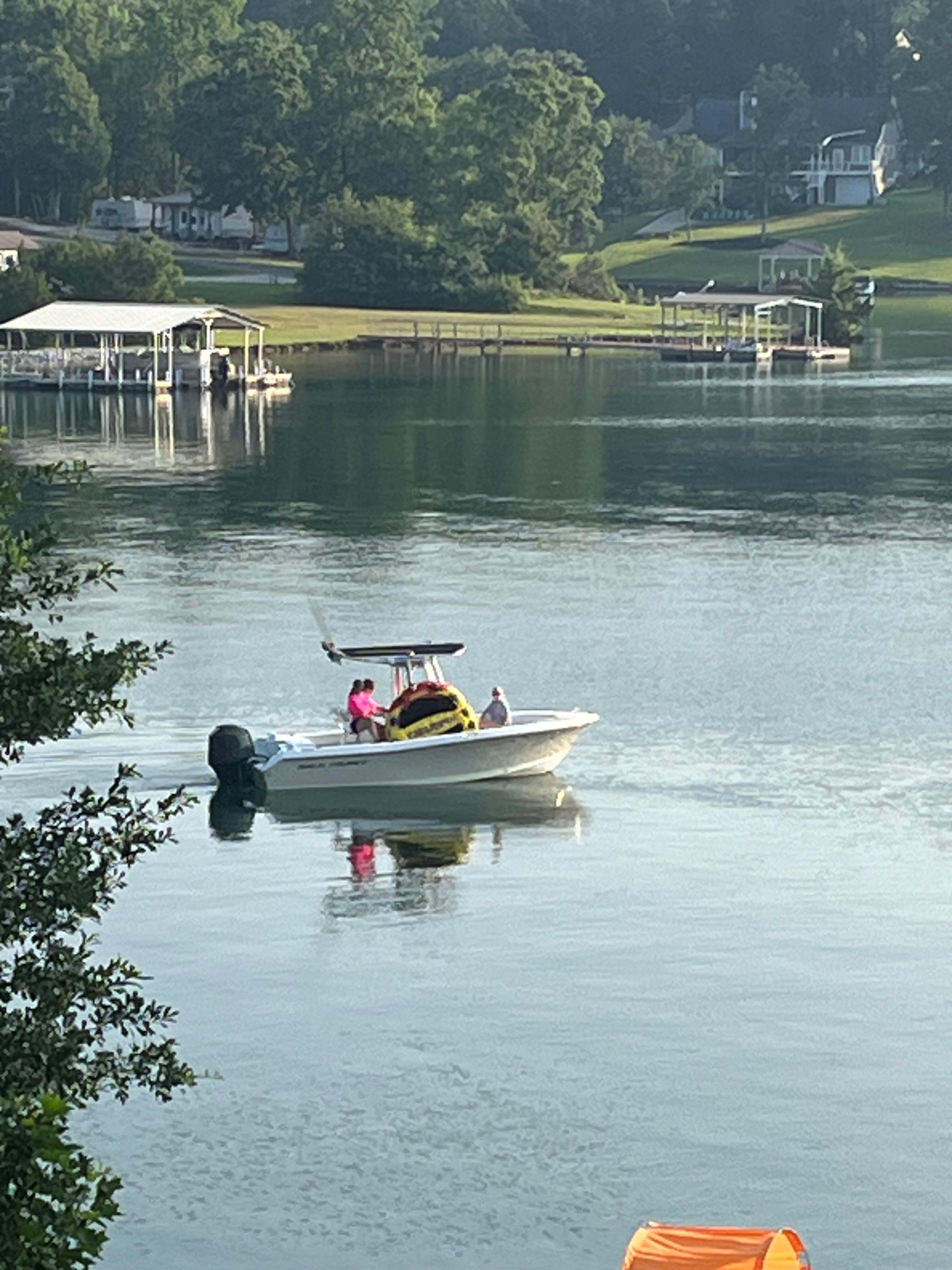 One of many boat rides.