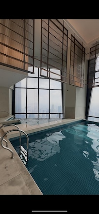 Pool and jacuzzi