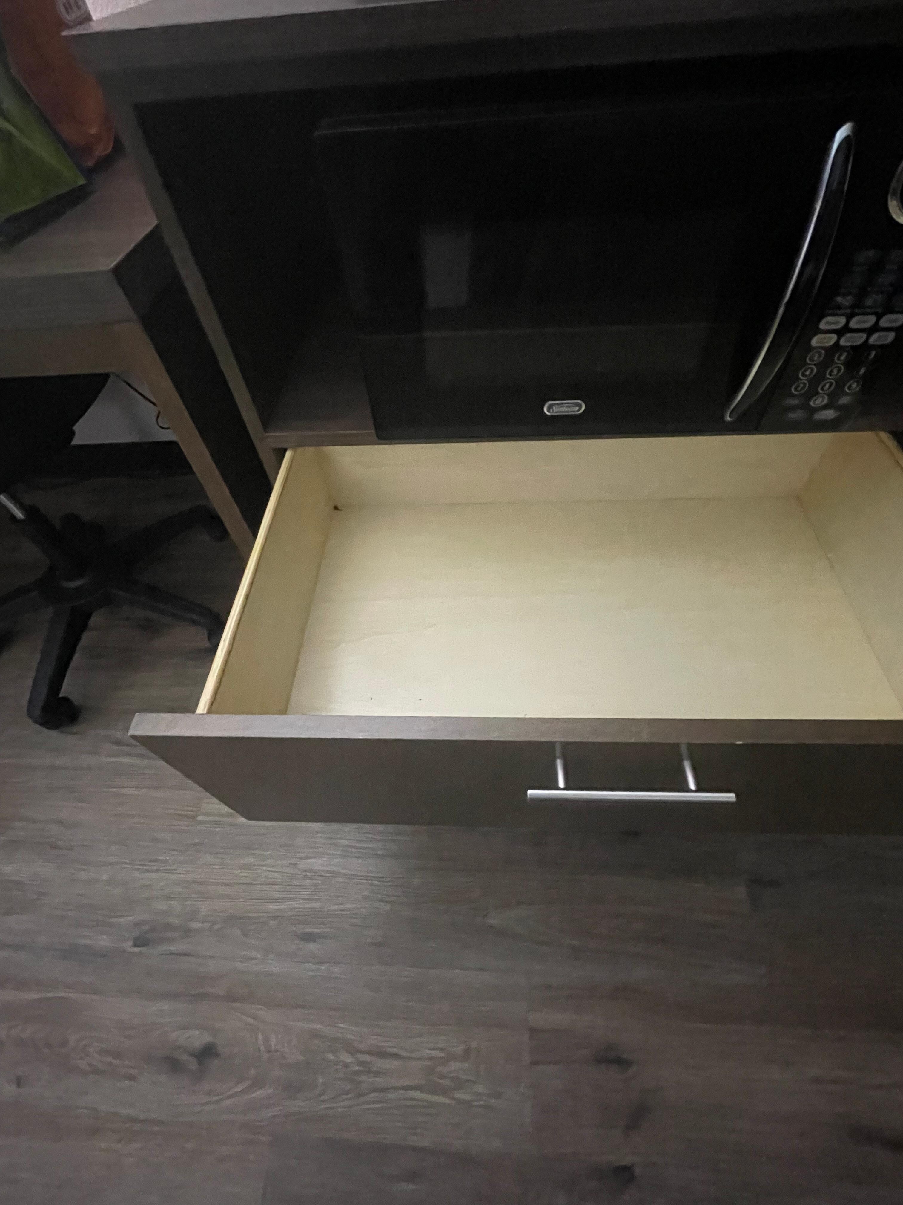Open drawer