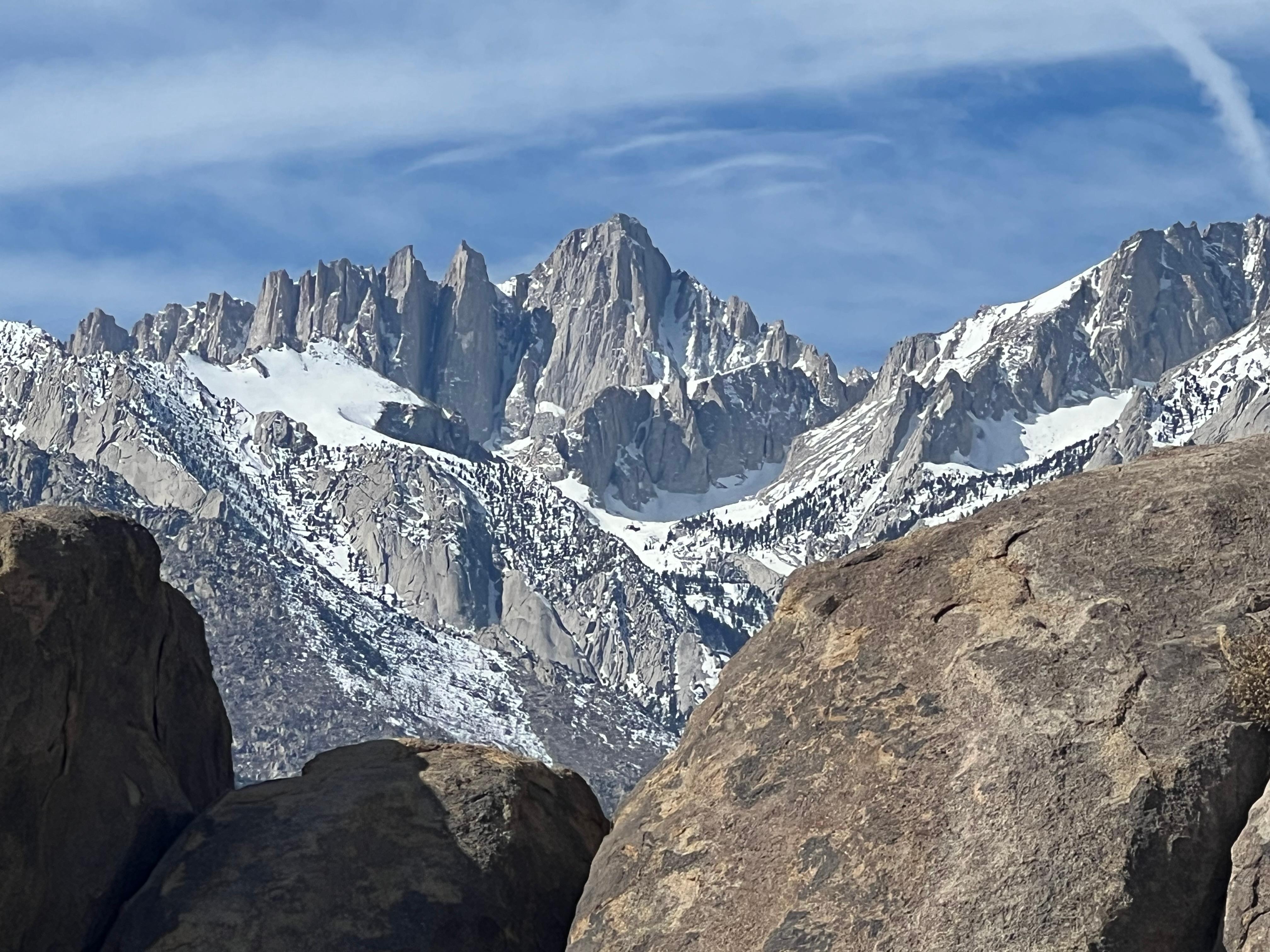 Mt Whitney from Lone Pine
