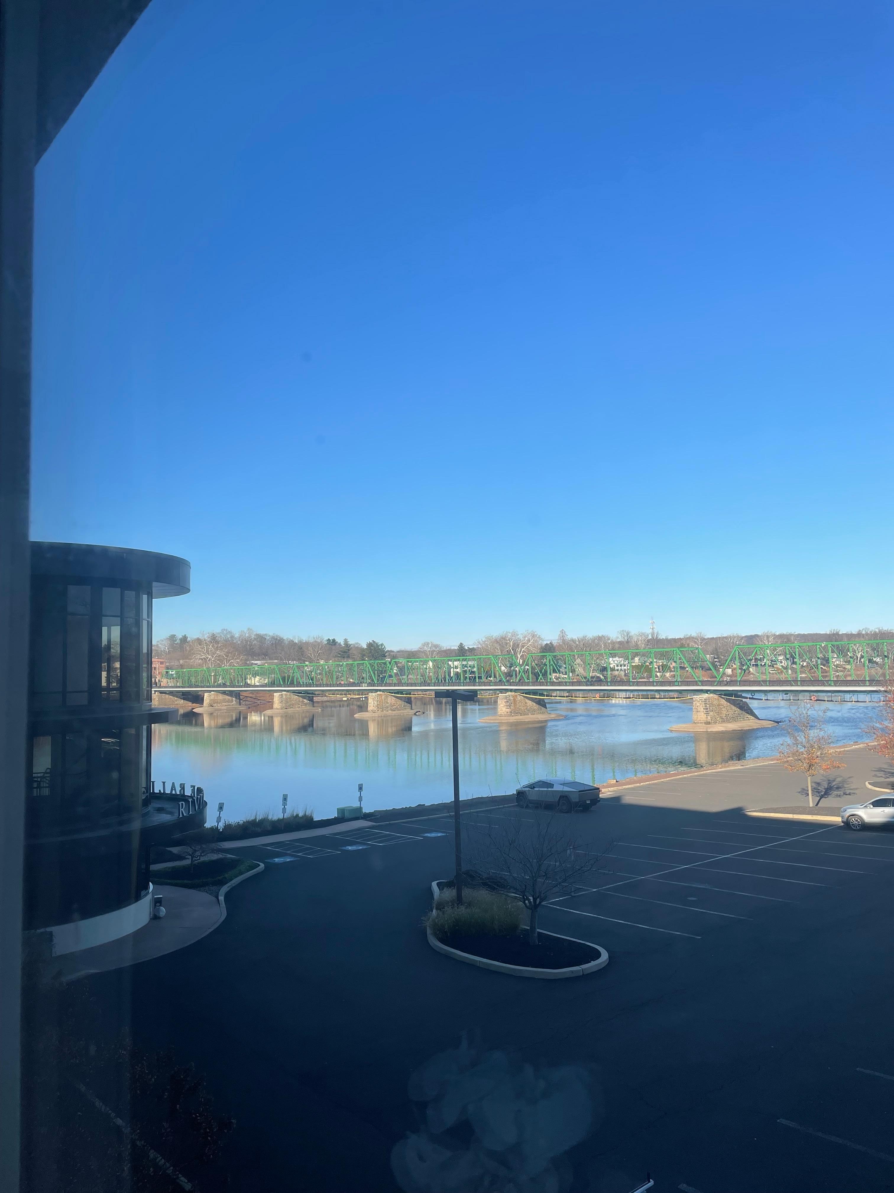 View from the “Partial river view”