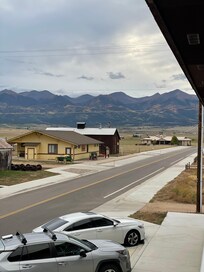 Beautiful view from the balcony!