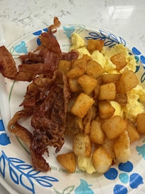 Excellent breakfast each morning.