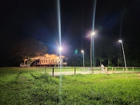 Pickleball by the lights