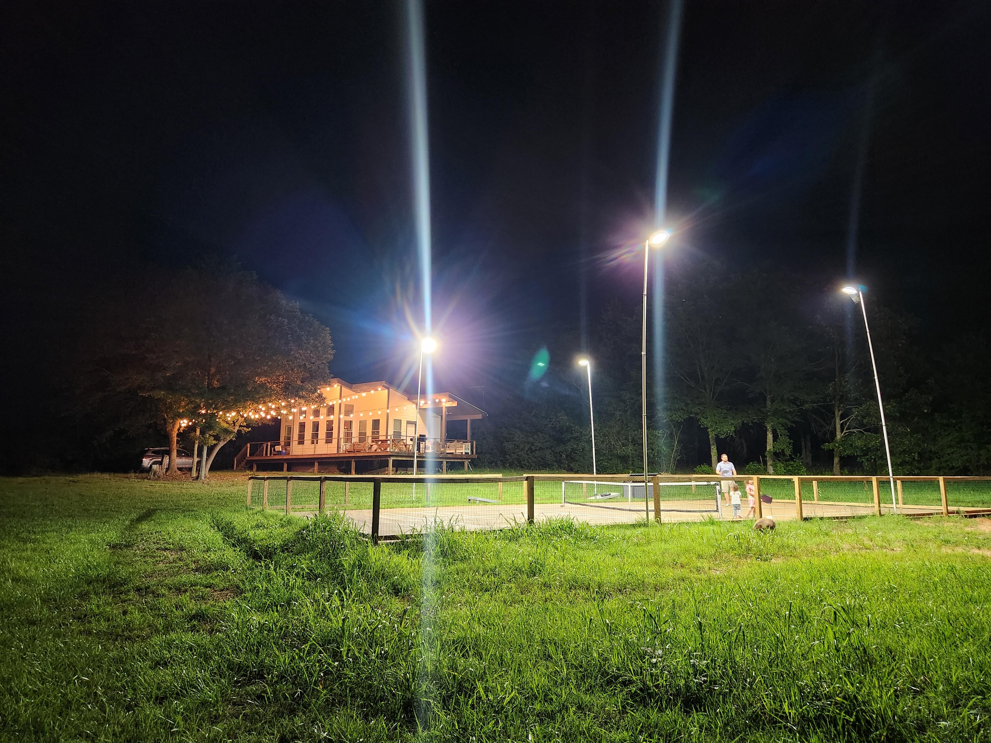 Pickleball by the lights 