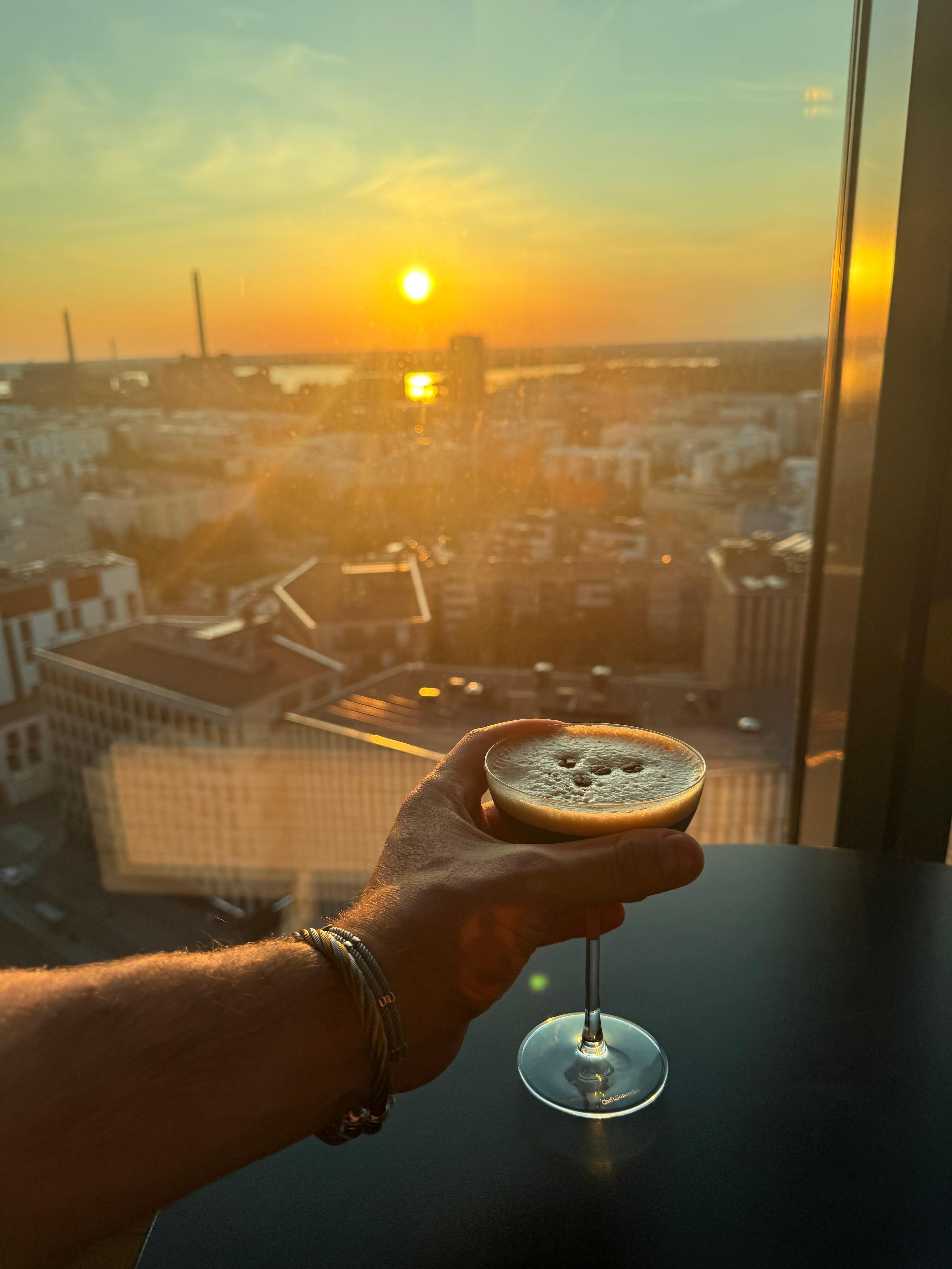 Sky Bar in the evening