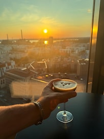 Sky Bar in the evening