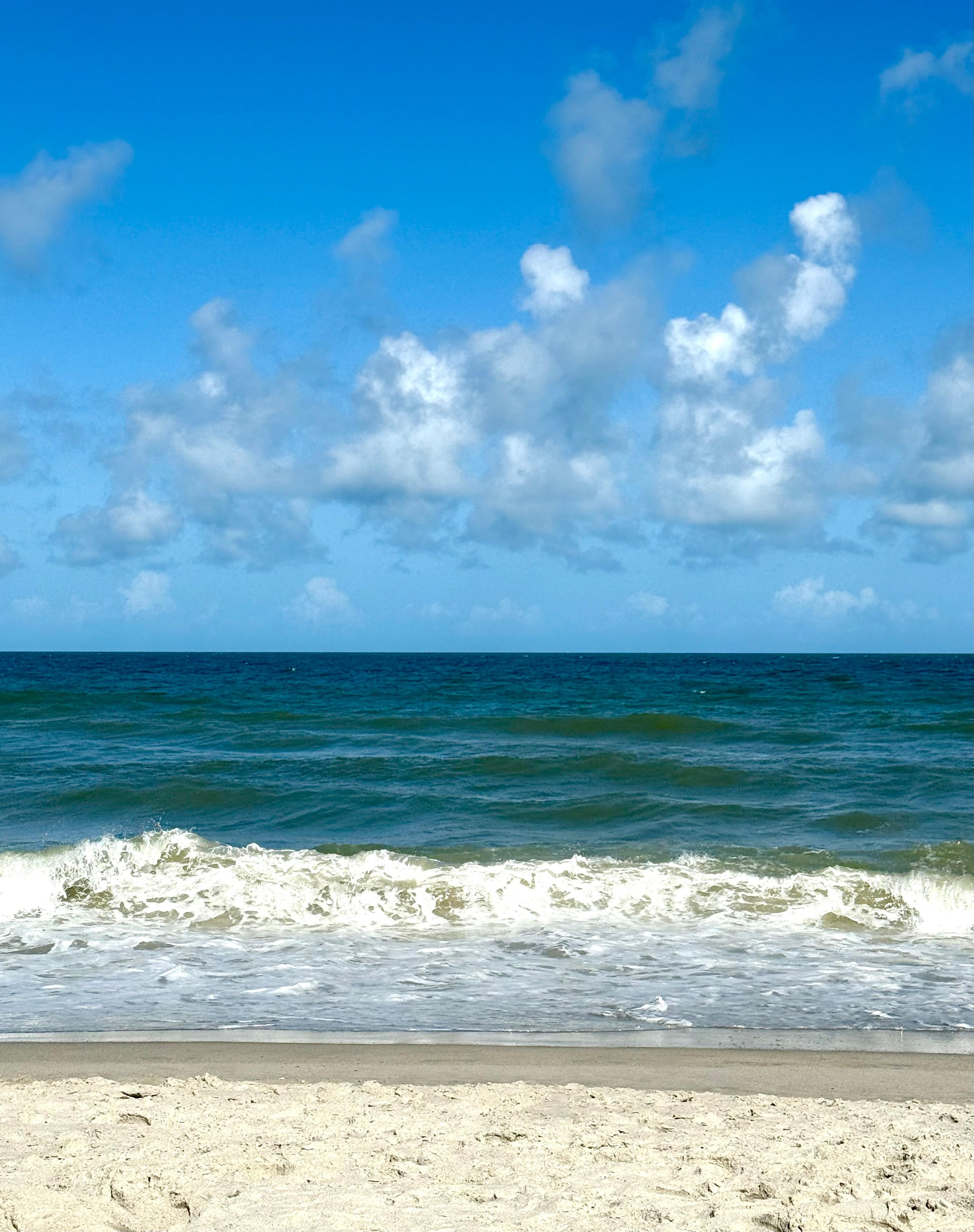 Our view on beach