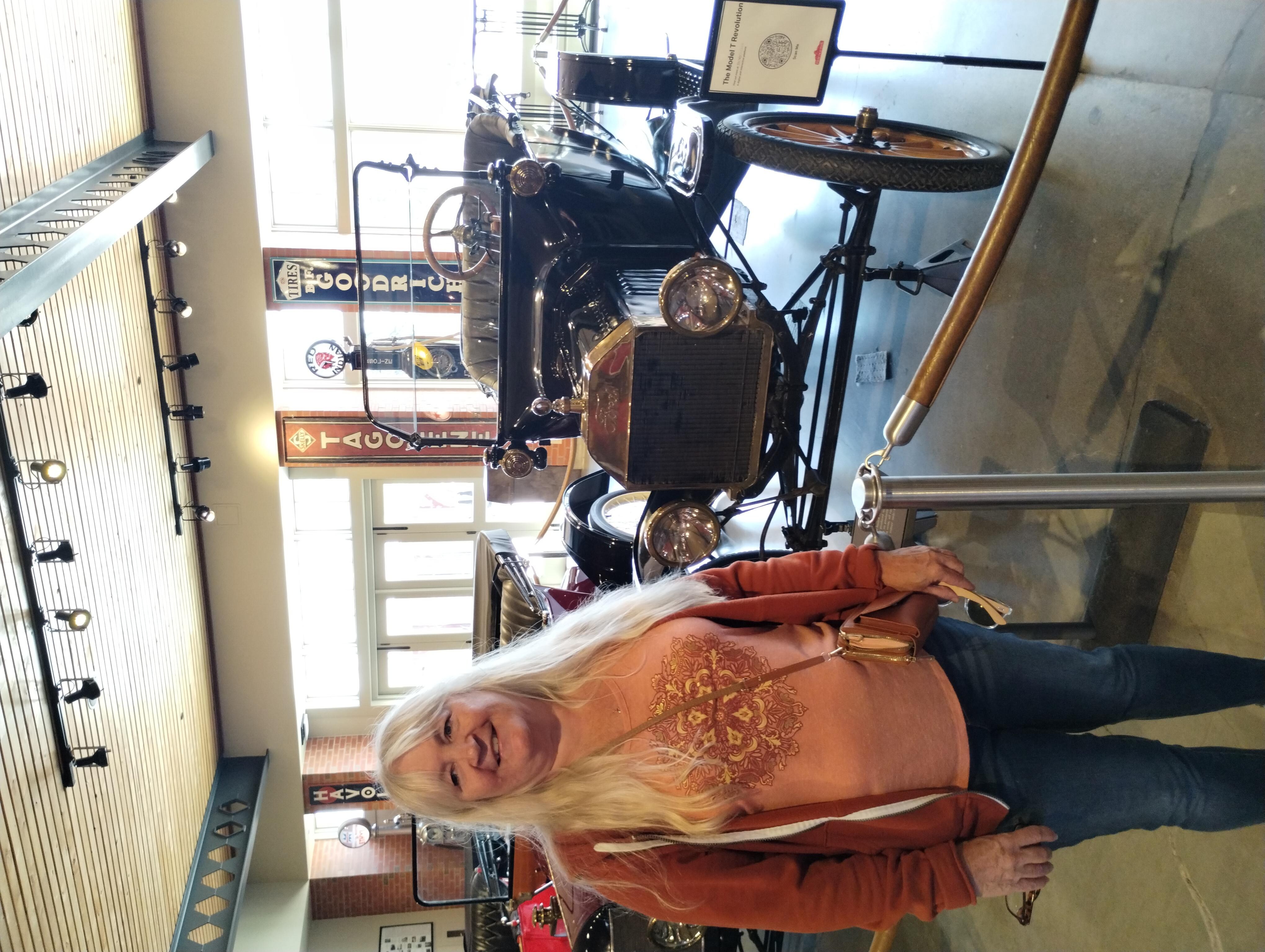 Visiting heritage park, Calgary 