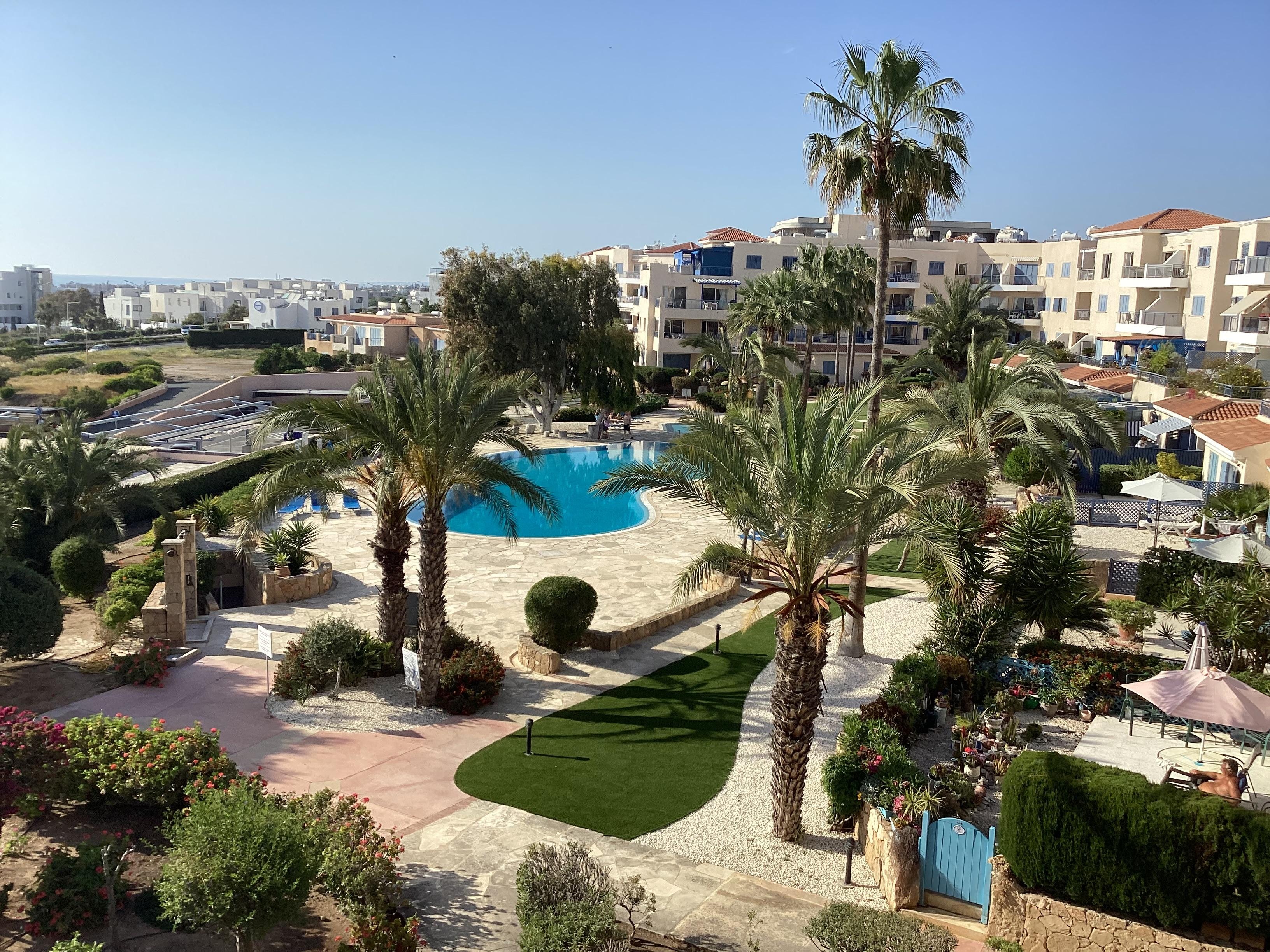 View from the balcony 