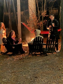 Smores! At the fire pit!