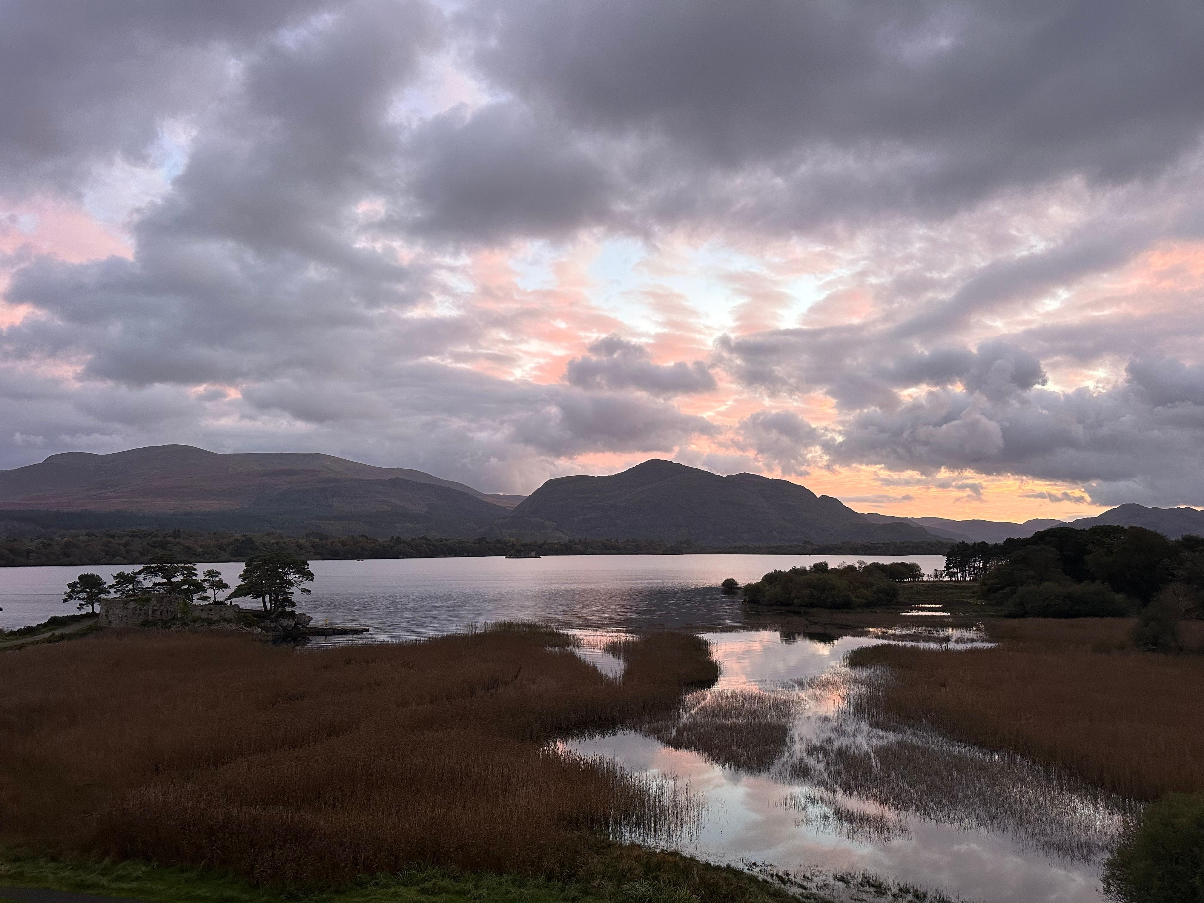 Beautiful views from our room 