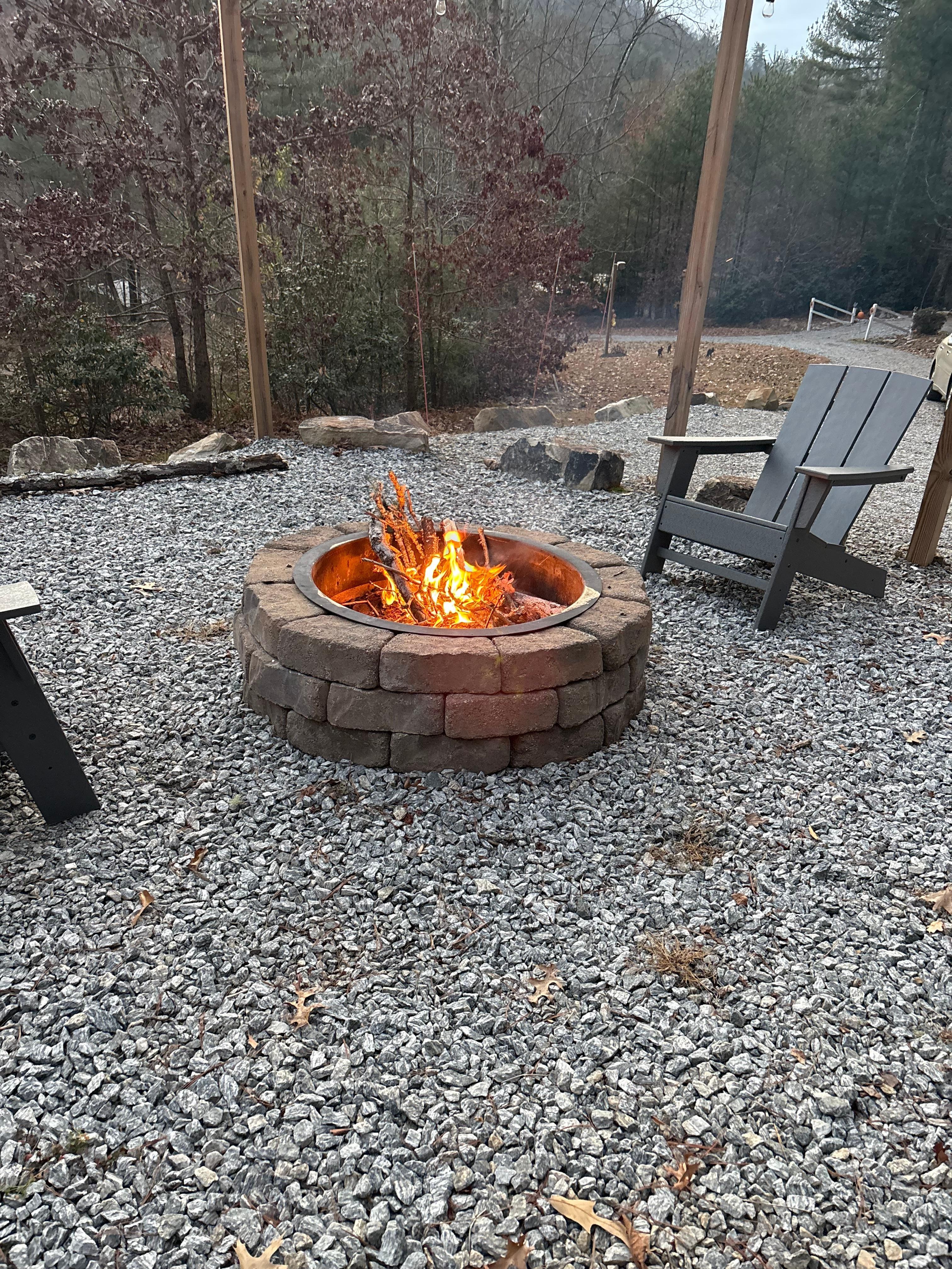 The outside was so comfortable! I wish I had taken pictures of the huge porch! We sat on the porch for hours, just enjoying the sun and breeze! 