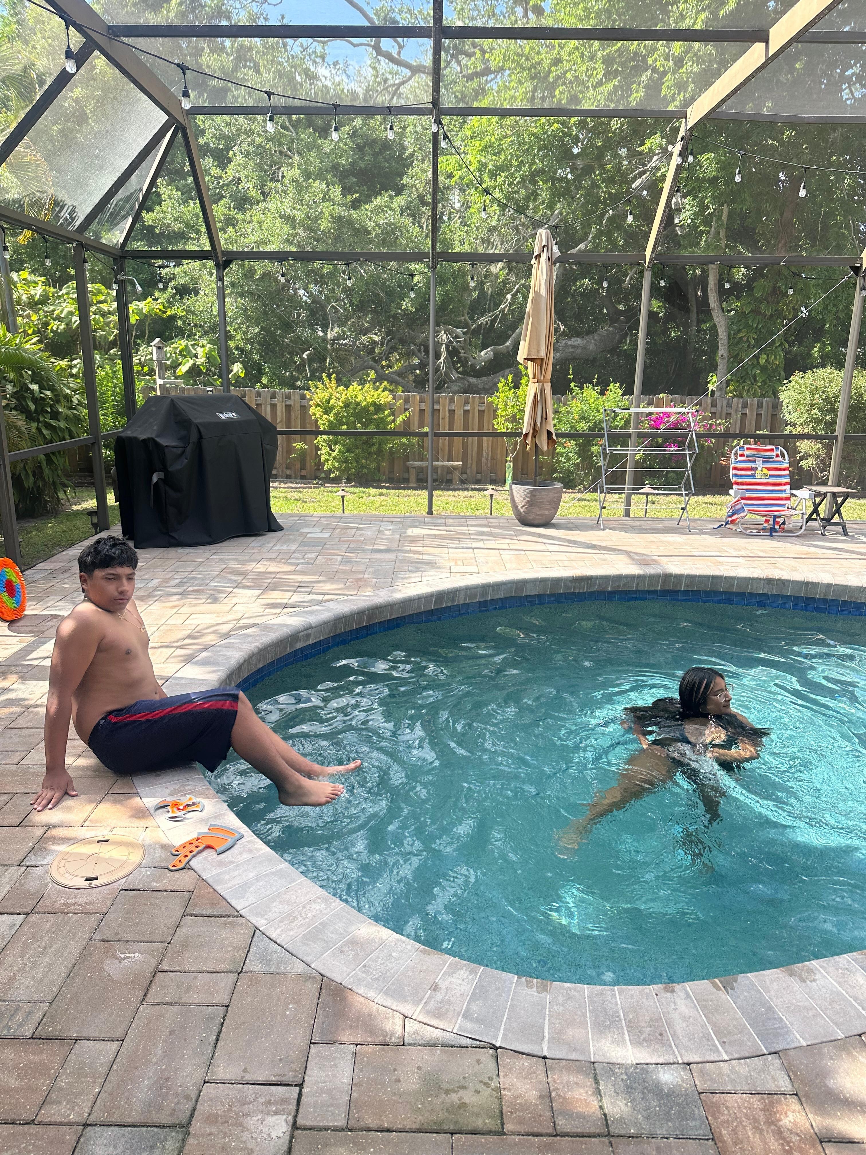 Kids loved the pool 