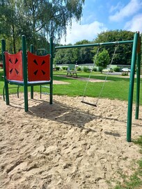 Ansicht vom Spielplatz