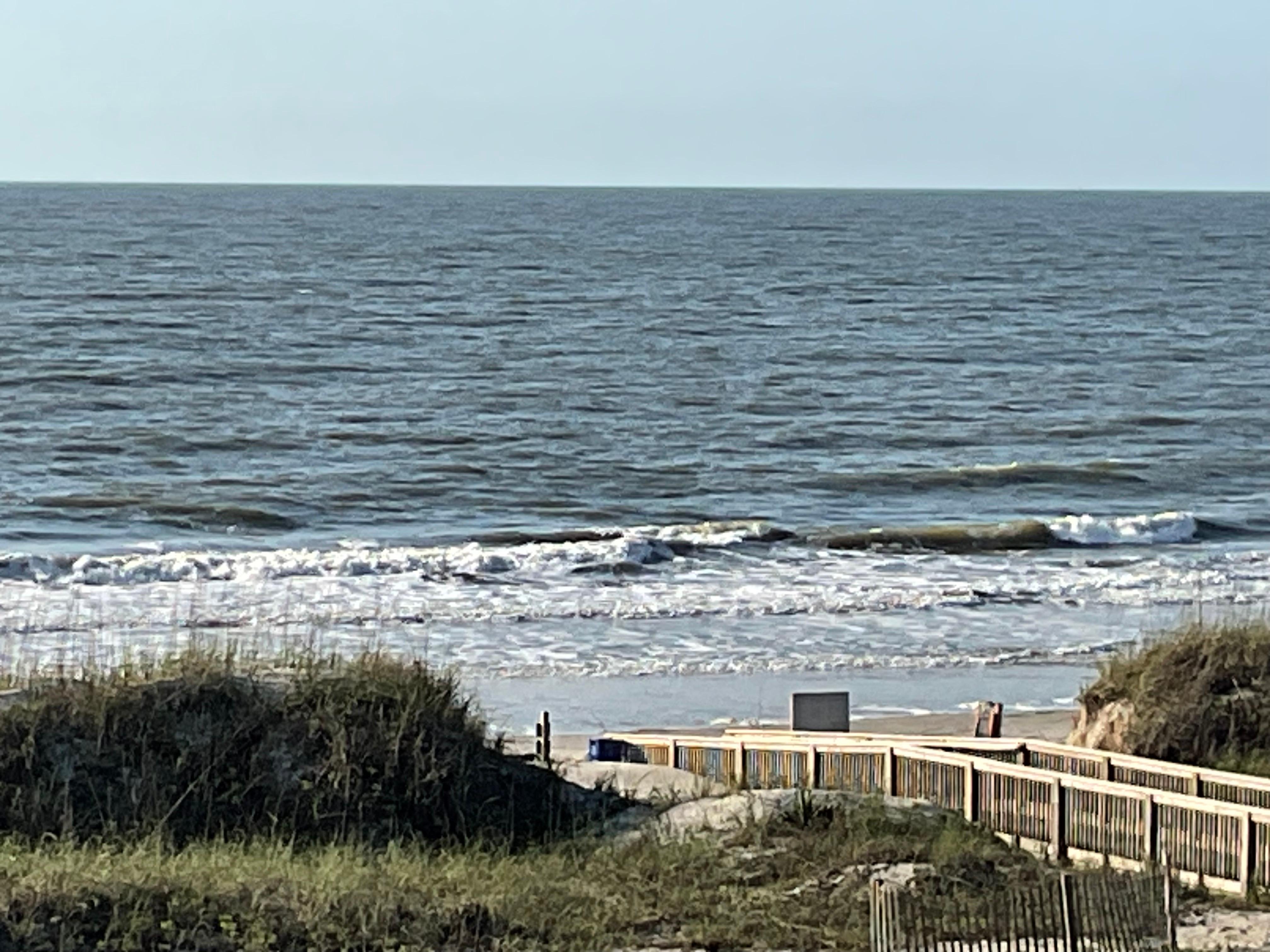 View from our balcony
