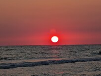 Sunset on Siesta key beach