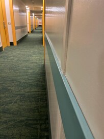 Bannister didn’t match, looked like a child decorated, ugliest hotel I have been in. I travel a lot.