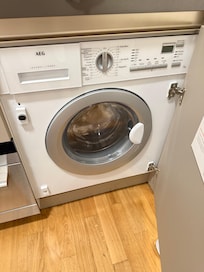 有提供洗衣球,解決了洗衣服的煩惱