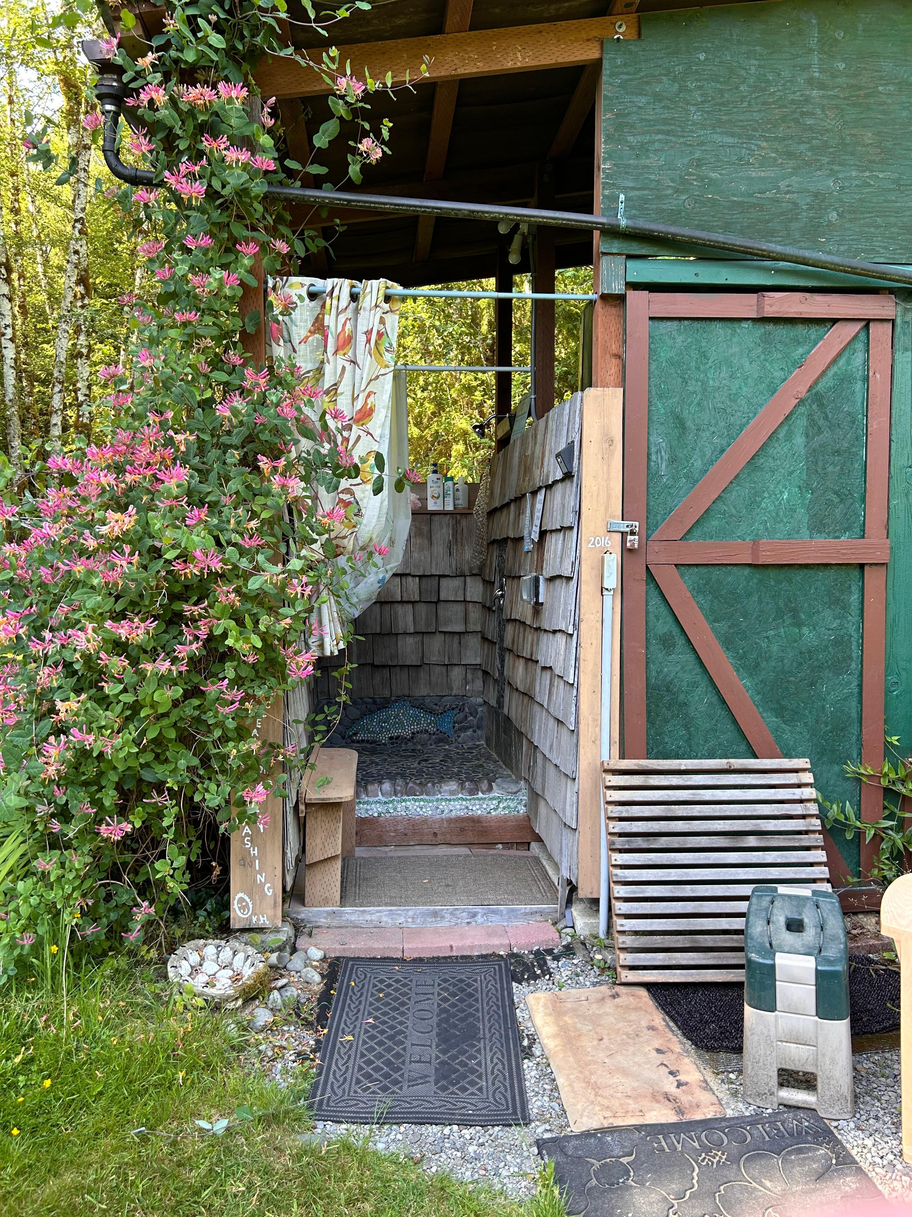 Outdoor shower