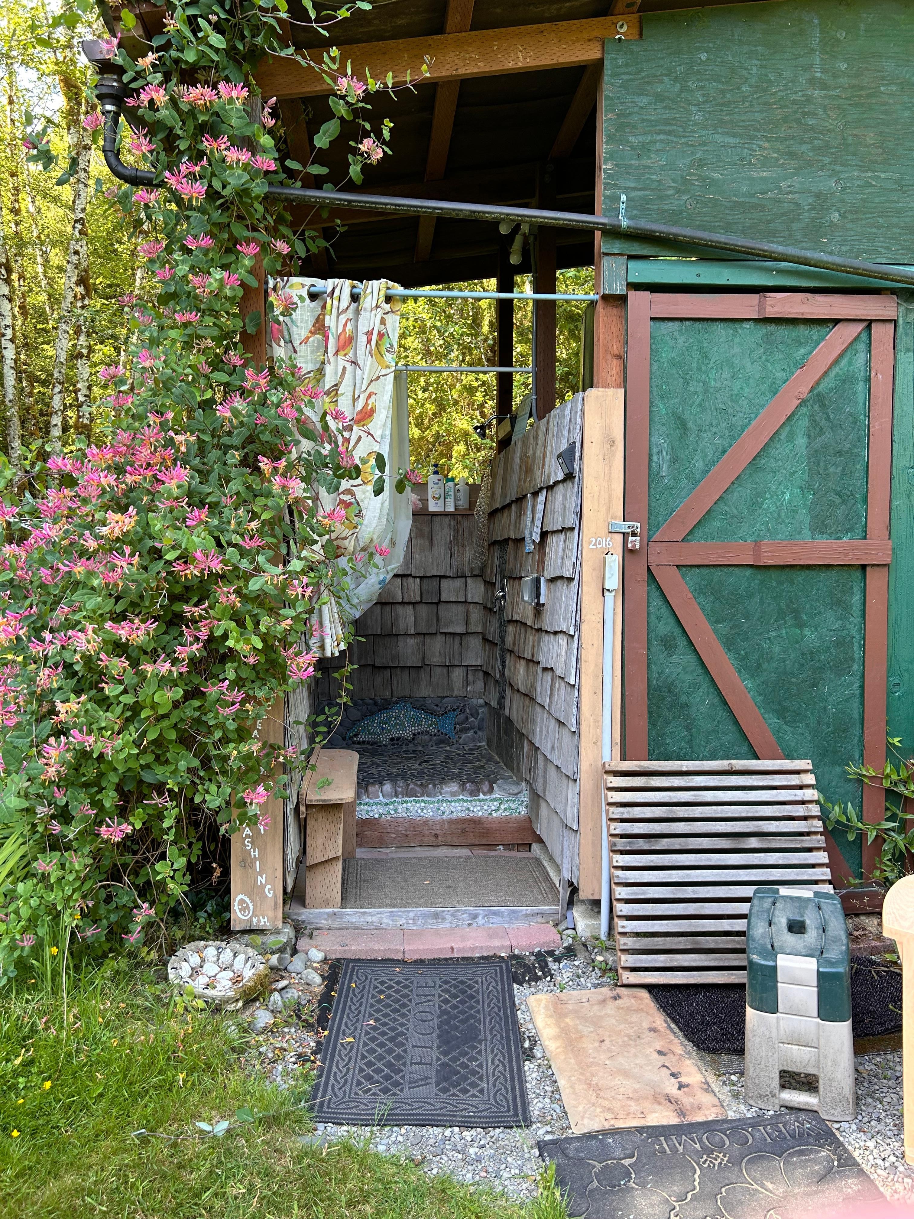 Outdoor shower