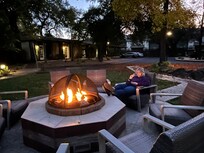 Fire put area is nice