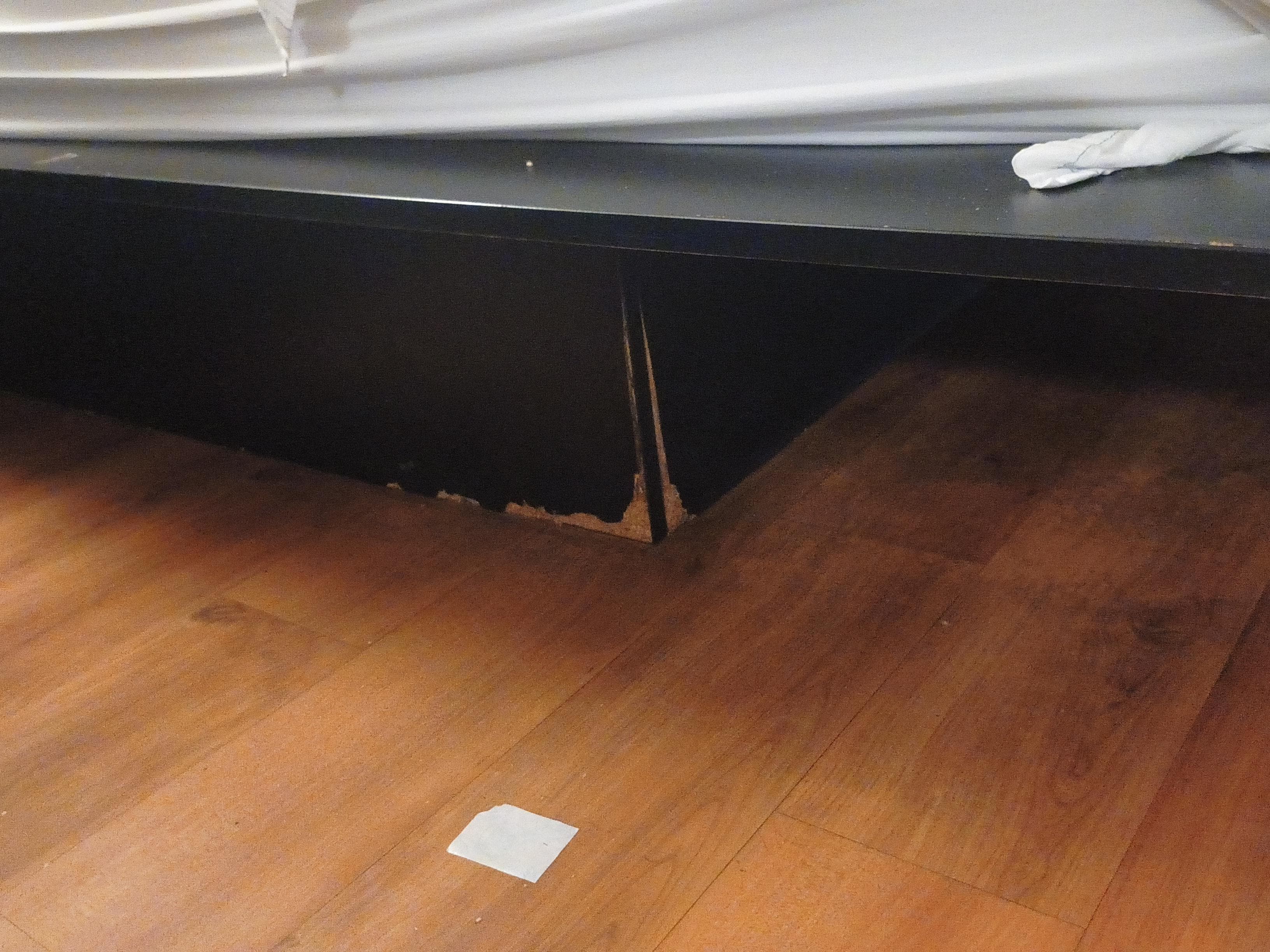 Room furniture needs refurbishing