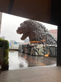 Be prepared to be greeted by Godzilla!