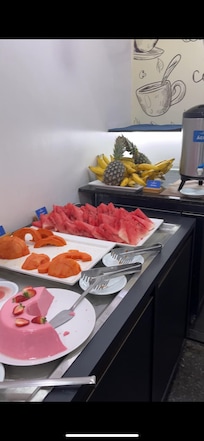 Uma parte do café da manhã