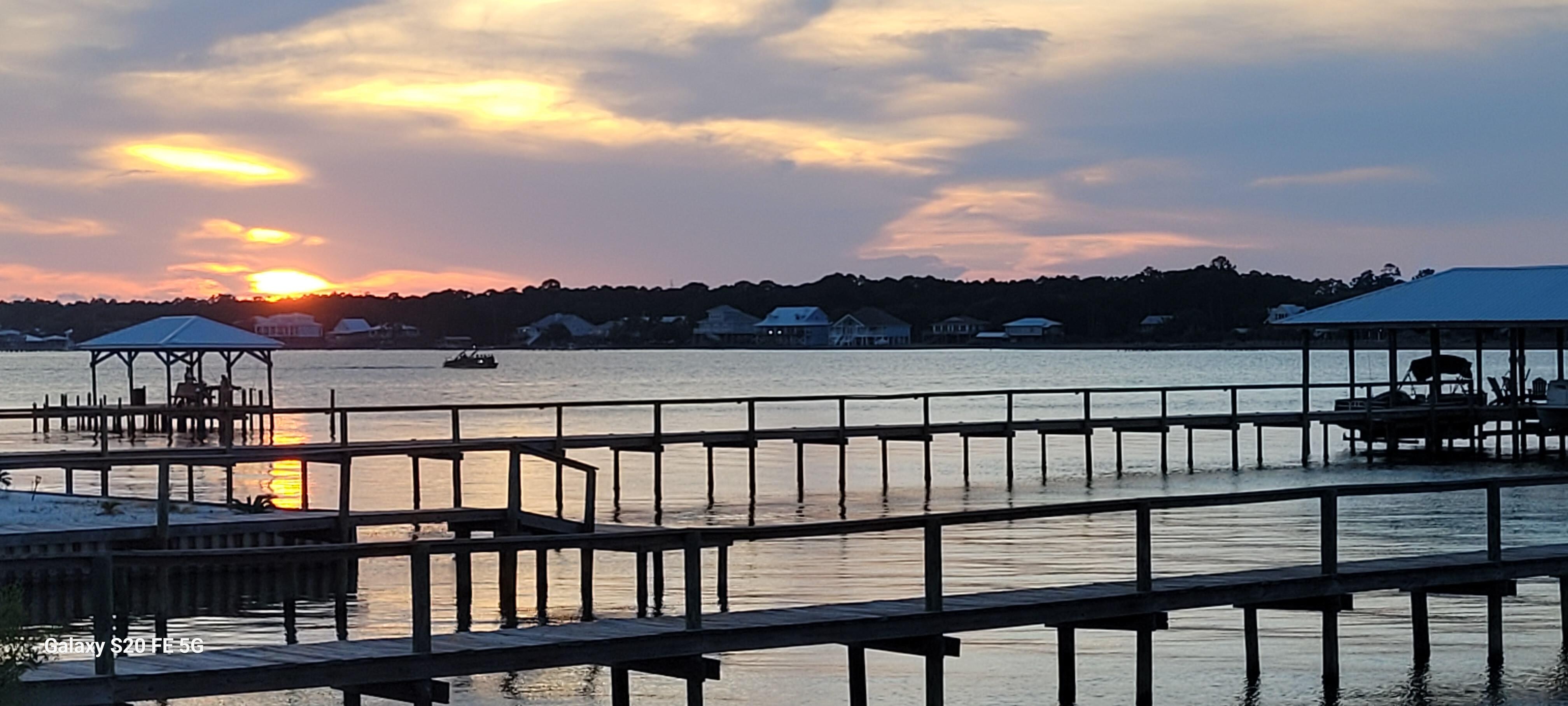 Sunset from the pier