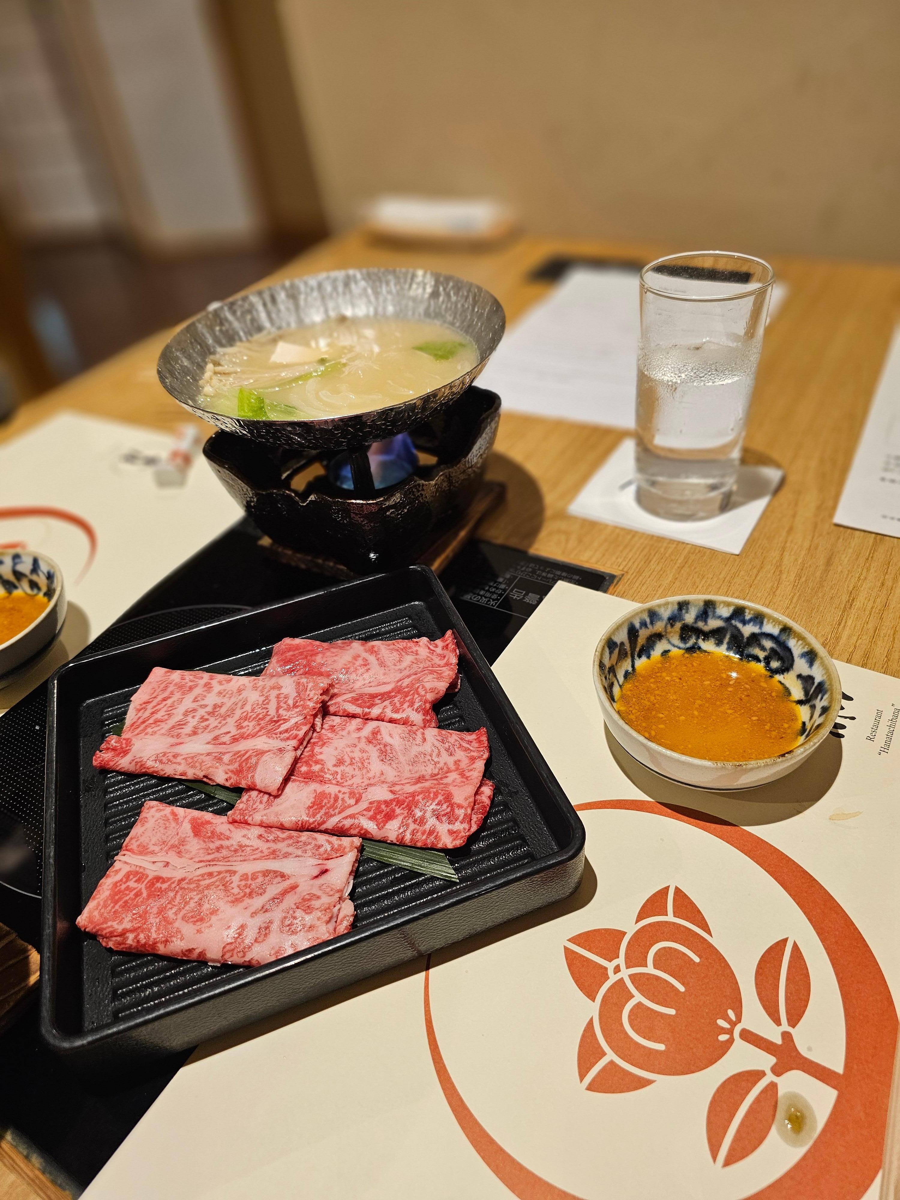 Dinner Wagyu Beef Shabu Shabu