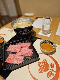 Dinner Wagyu Beef Shabu Shabu
