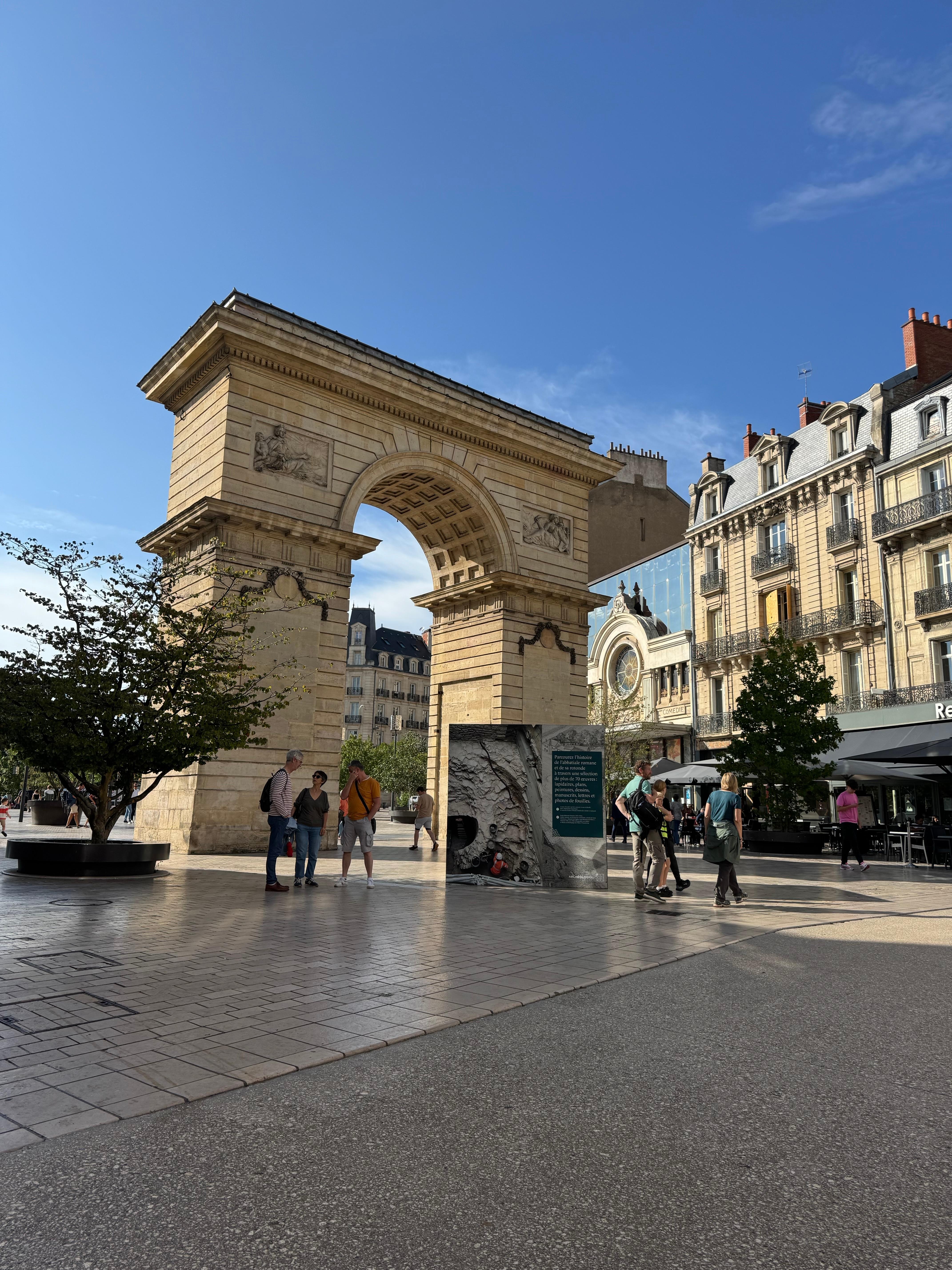 Our city view from our room window. 