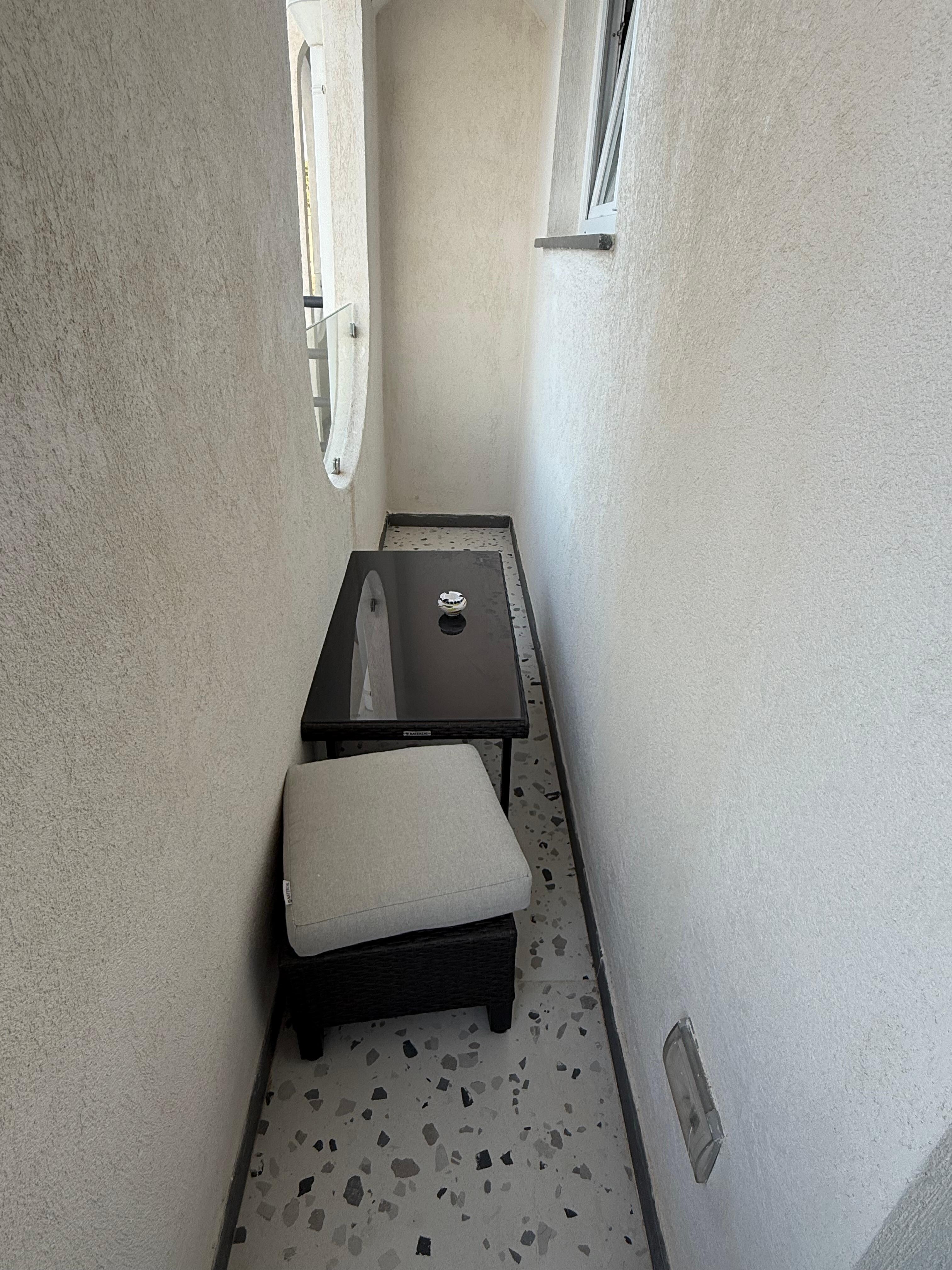 Balcony in our room