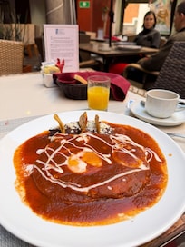 El desayuno incluido