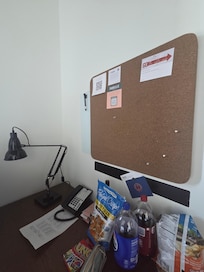 Desk area