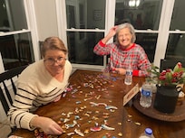 Putting together a puzzle